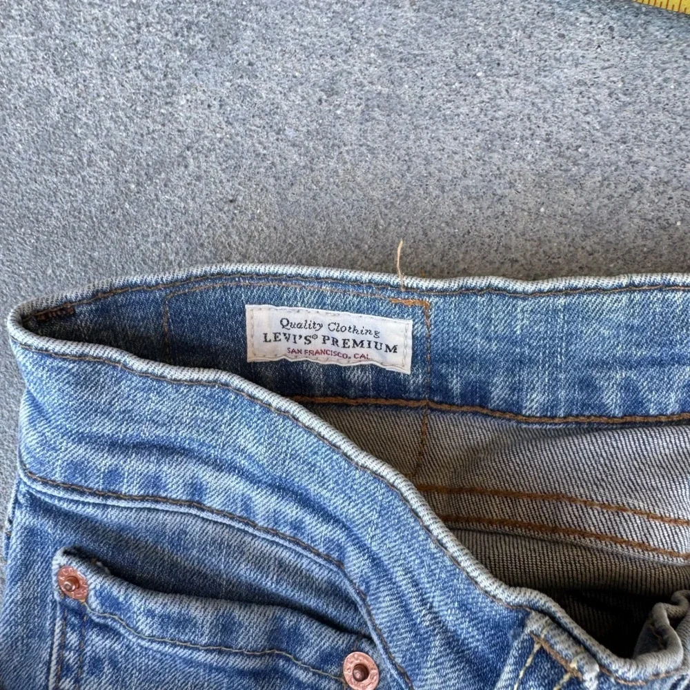 Levi's Premium 514 Straight Fit Mens Jeans Blue WaterLess 34x30